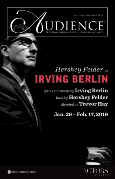 Logo of Hershey Felder as Irving Berlin