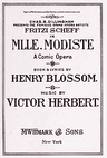 poster for Mlle. Modiste