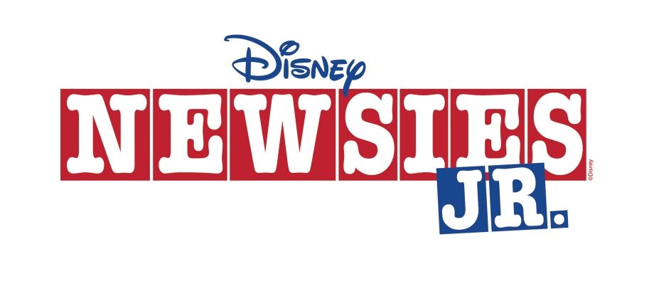 Logo of Disney's Newsies Jr.
