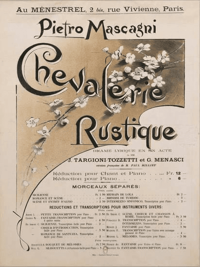 Logo of Cavalleria Rusticana