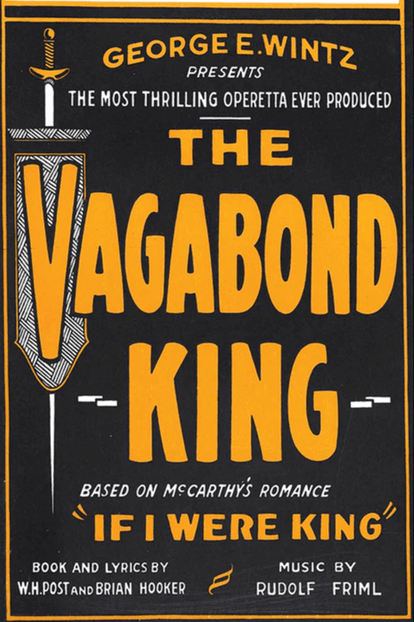 Logo of The Vagabond King