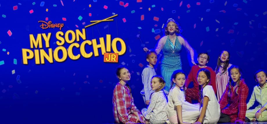 Logo of Disney's My Son Pinocchio JR.