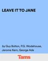 poster for Leave It To Jane
