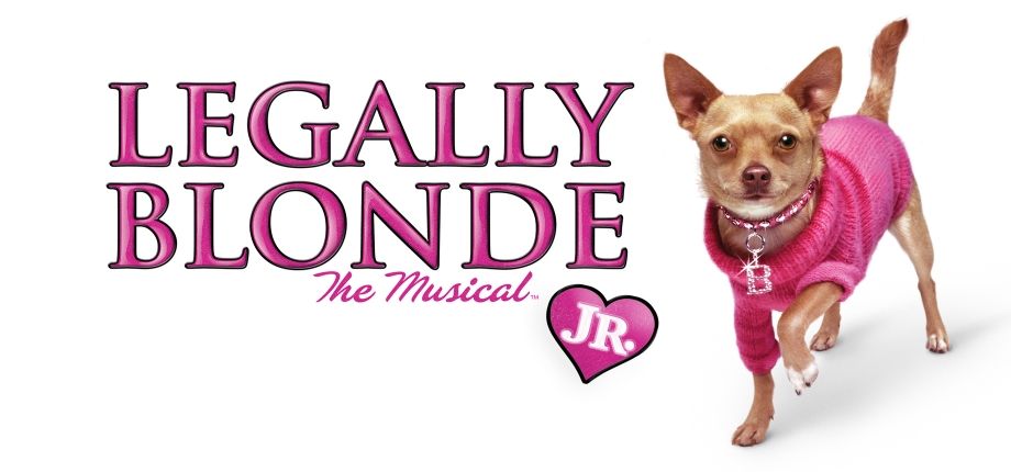 Logo of Legally Blonde Jr.