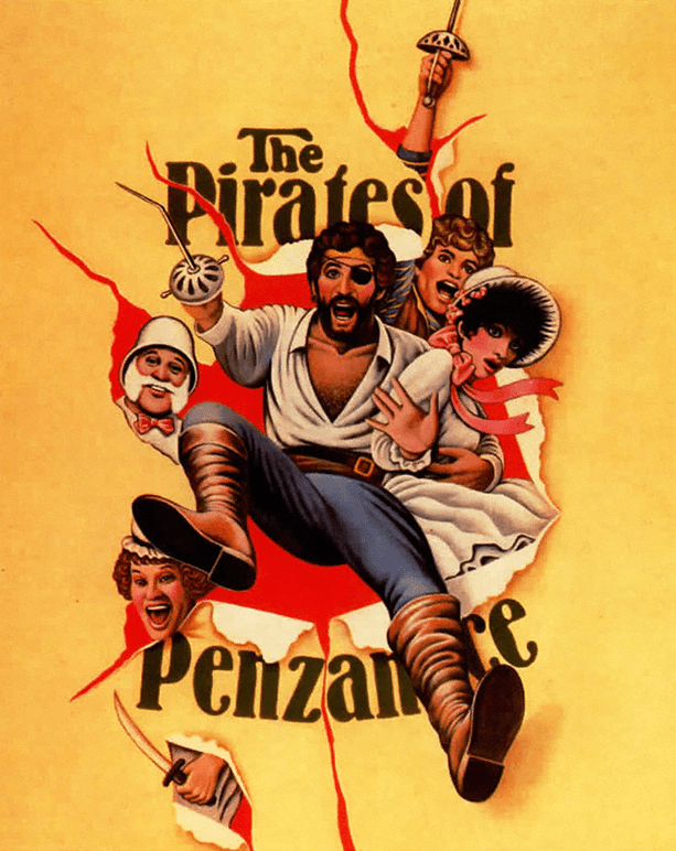 Logo of Di Yam Gazlonim! (The Yiddish Pirates of Penzance)