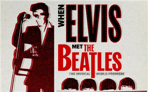 Logo of When Elvis Met the Beatles