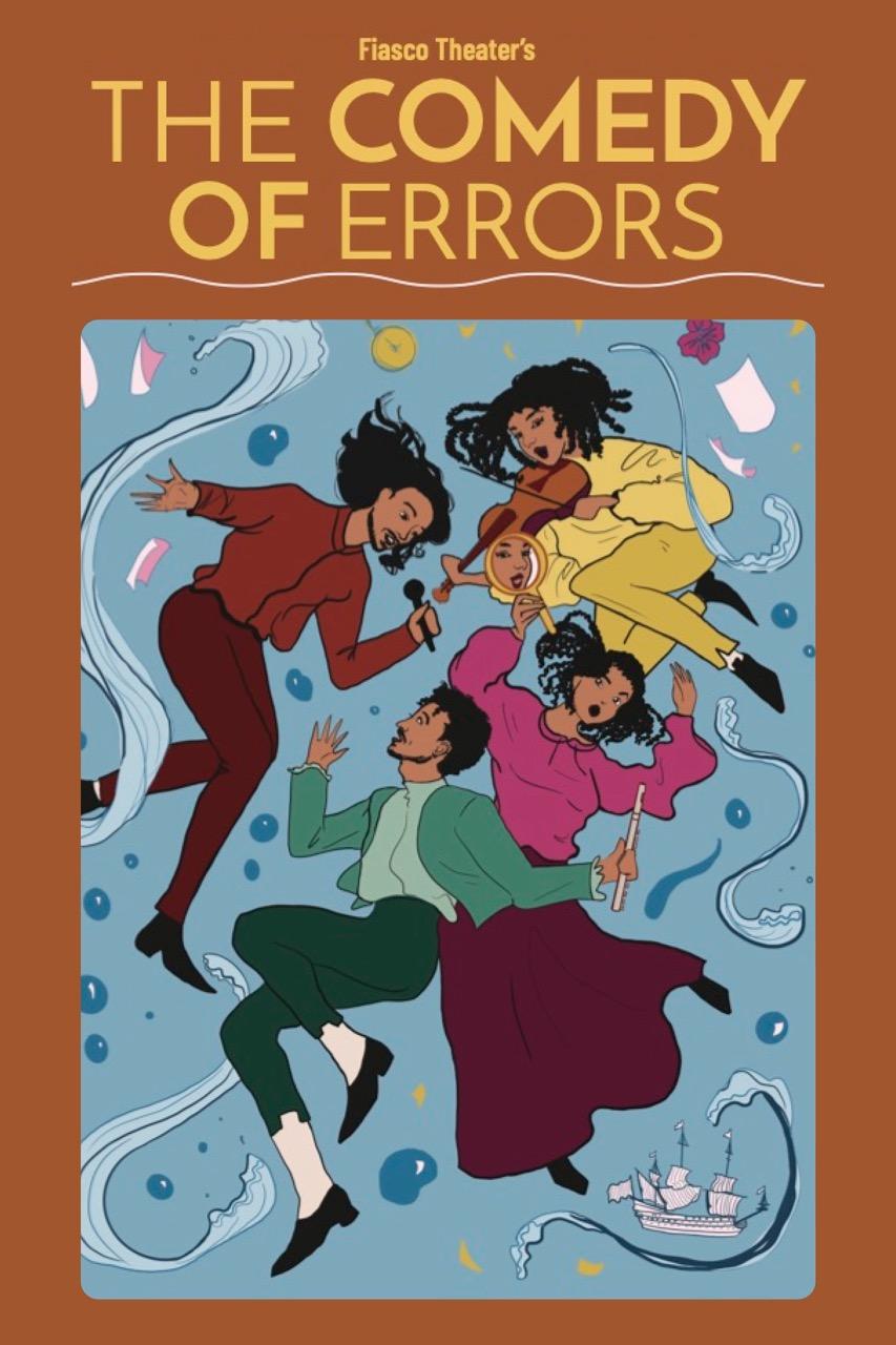 Fiasco Theater's The Comedy of Errors poster