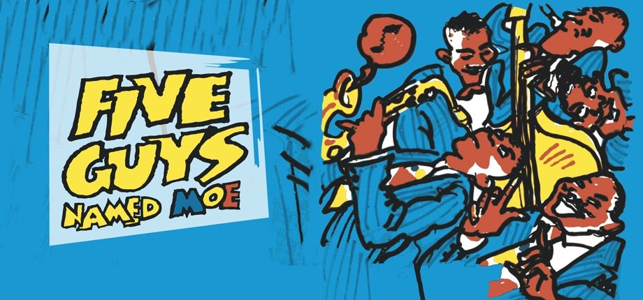Logo of Five Guys Named Moe