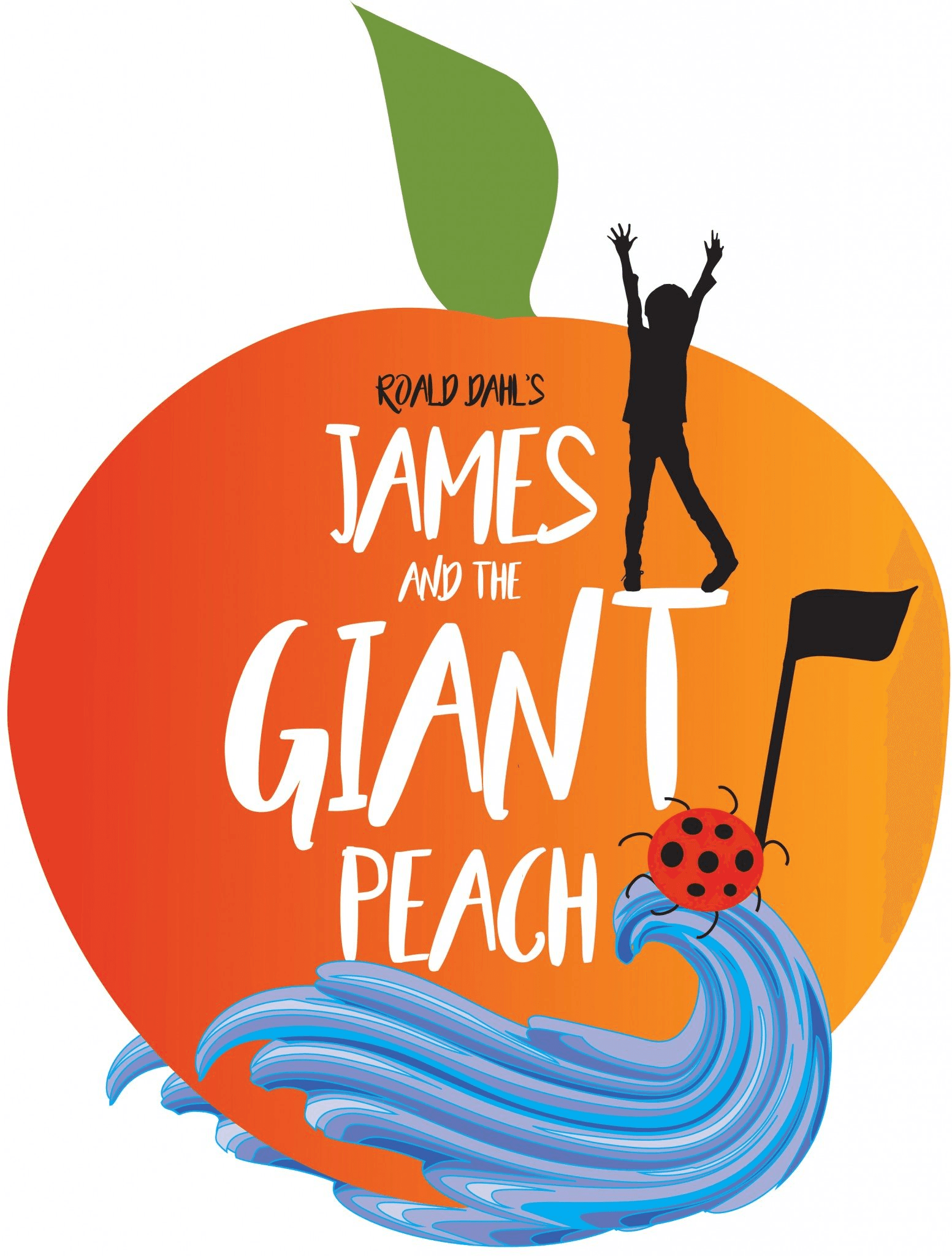 Logo of James and the Giant Peach
