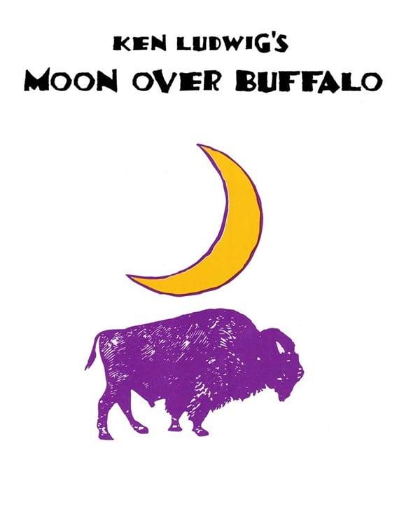Logo of Ken Ludwig's Moon Over Buffalo