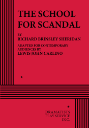 Logo of The School for Scandal
