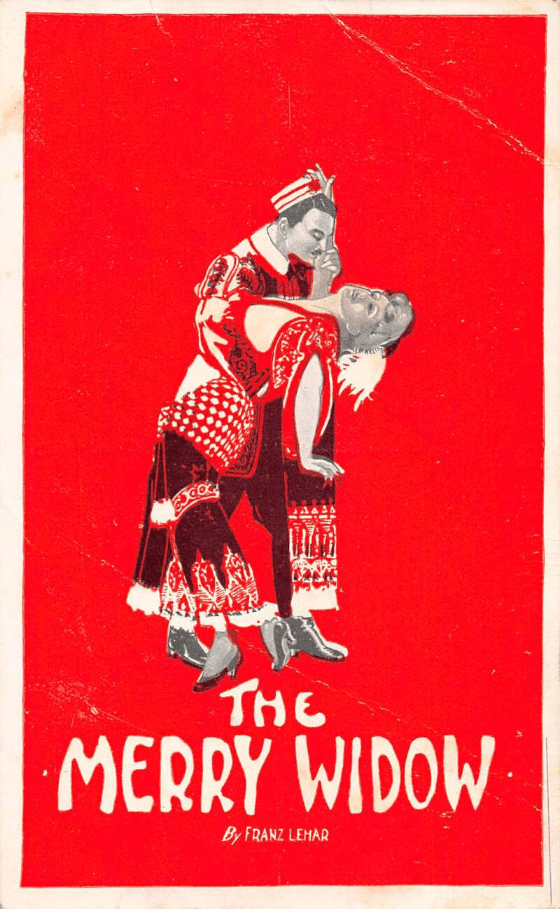 Logo of The Merry Widow Burlesque