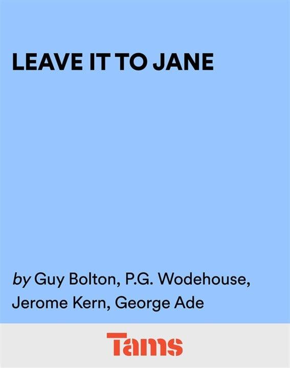 Logo of Leave It to Jane