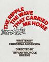 poster for the ripple, the wave that carried me home