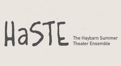 Logo of Haybarn Summer Theatre Ensemble (HaSTE) @ Goddard Institute of Dramatic Arts (GIDA)